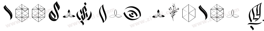 BOOKSHELF SYMBOL 7字体转换